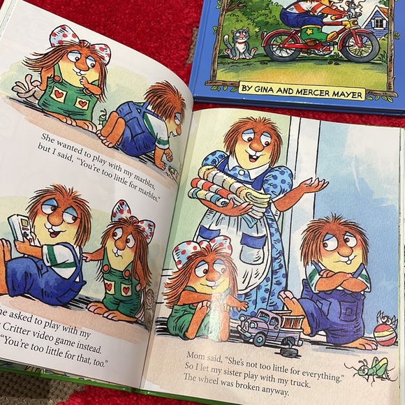 Big Little Critters & Little Monsters 4 Book Lot Mercer Mayer’s EUC - LIKE NEW! - Picture 7 of 16